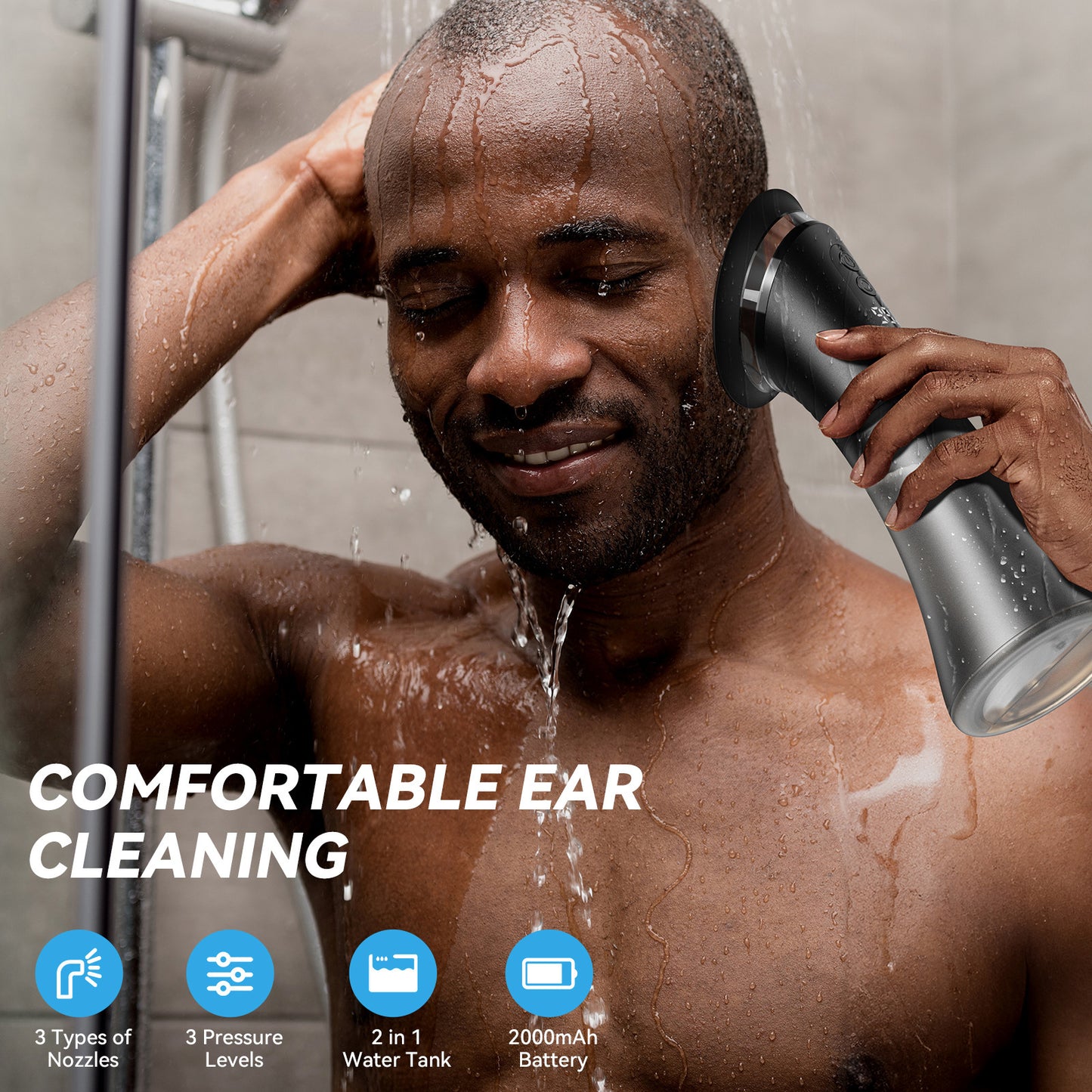 Clean Ear Cleaning Household Toilet Portable Ear Irrigator