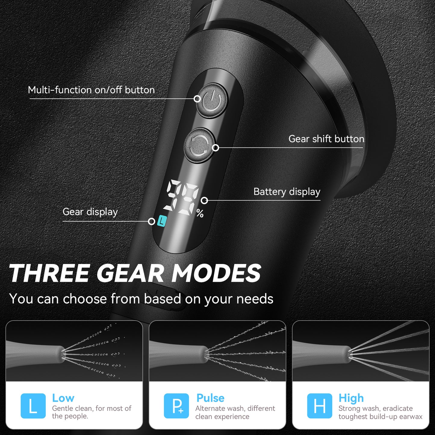 Clean Ear Cleaning Household Toilet Portable Ear Irrigator